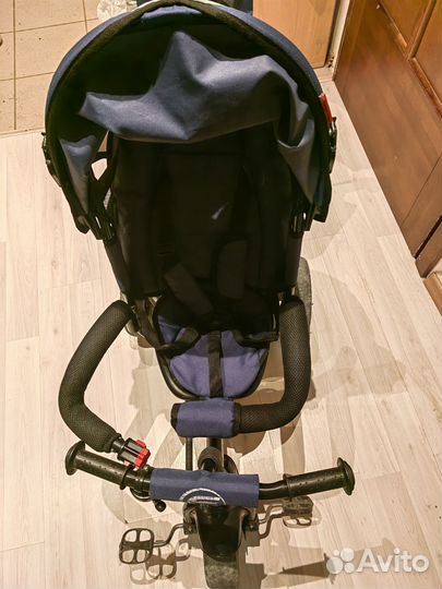 Детский велосипед с родительской ручкой