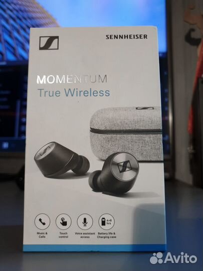 Новые Sennheiser momentum true wireless (tws)
