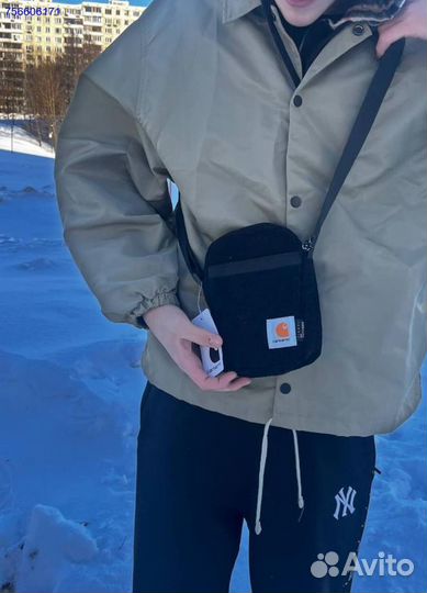 Сумка Carhartt вельветовая