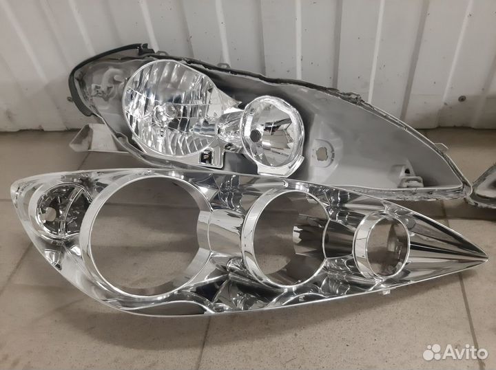 Toyota Camry (xv30) разбор, полировка фар