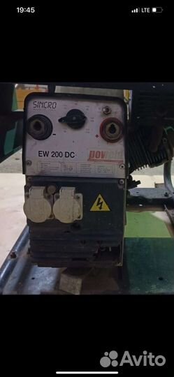 Сварочный генератор sdmo VX 200/4H (Франция)