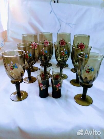 Фужеры винтажные