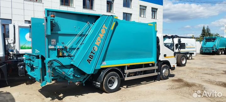 Мусоровоз с задней загрузкой 8м3 на шасси JAC-90
