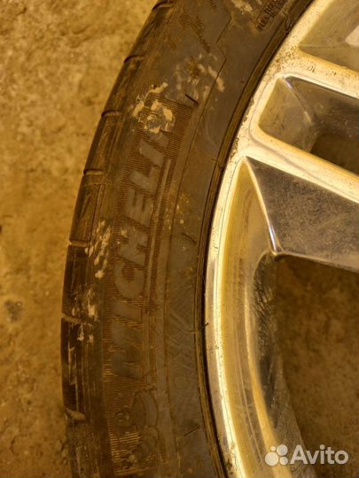 Комплект разношироких шин с дисками r19 mustang