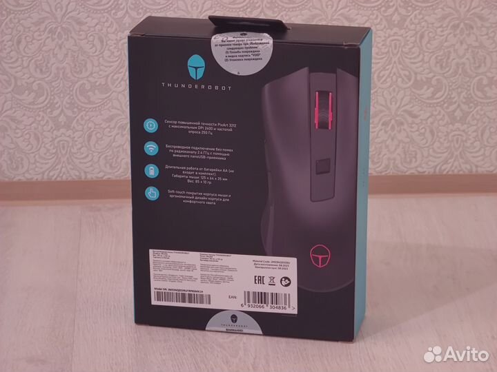 Игровая беспроводная мышь Thunderobot ML201. Новая