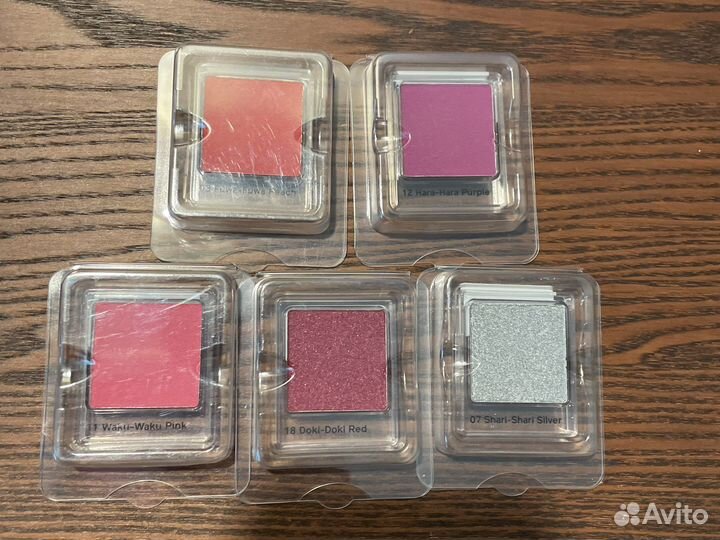 Shiseido пудра,моно-тени для век