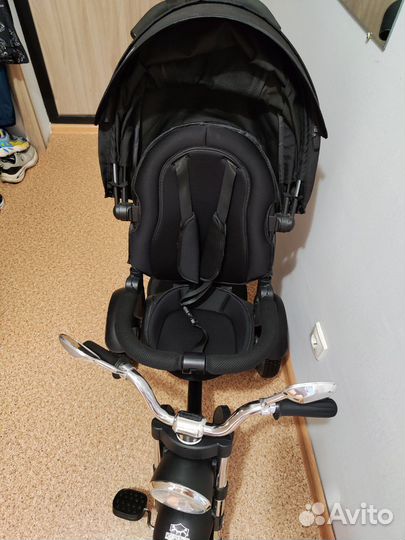 Велосипед трехколесный Chopper черный