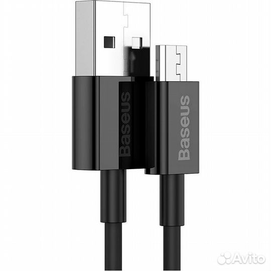 Кабель зарядки Baseus USB-microUSB 1м/2м