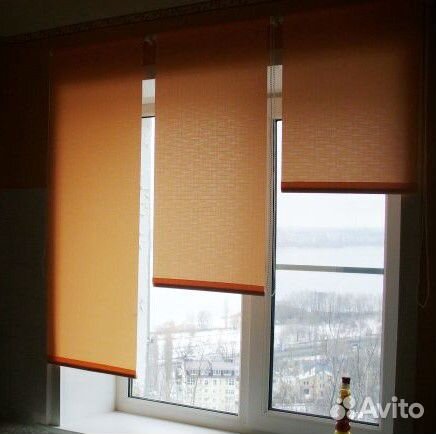 Рулонные шторы (3 шт.) 41х150 см