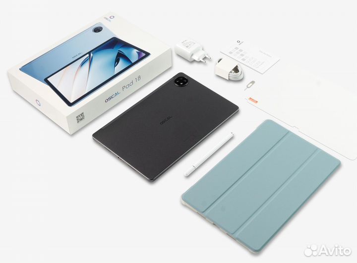 BlackView Oscal Pad 18 8/256 LTE+чехол+стилус