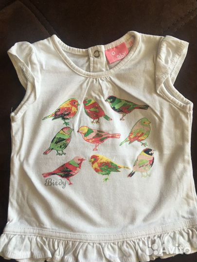 Джинсовая рубашка, топ и туника для девочки