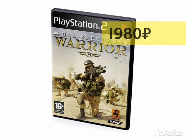 Full Spectrum Warrior, б/у, английский (PS2)