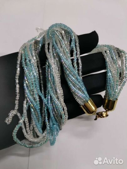 Ожерелье винтажное Бижутерия СССР (Ч)