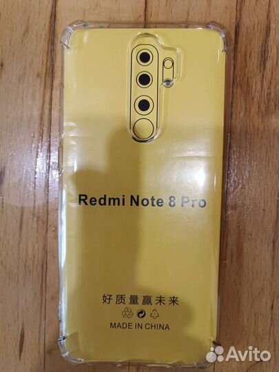 Накладка силиконовая на Redmi Note 8 Pro