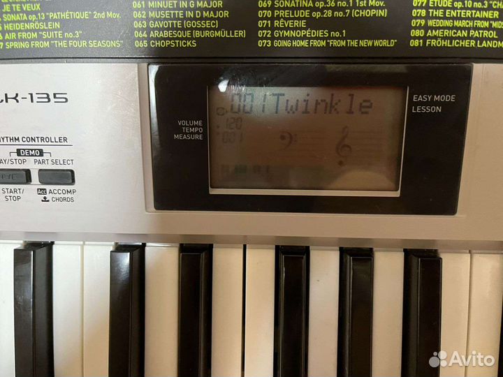 Синтезатор casio