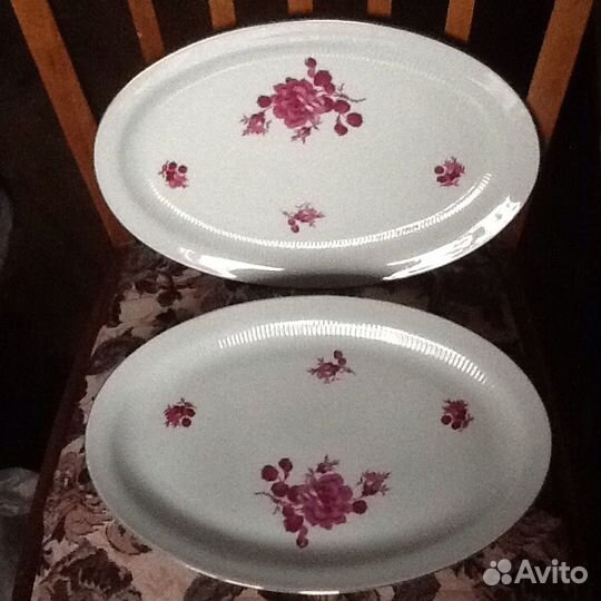 Блюда фарфоровые, 2 штуки, цена за каждое