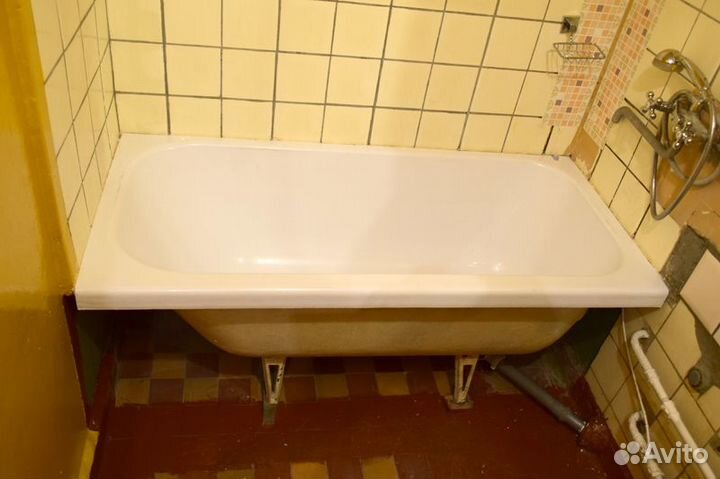 Реставрация старых ванн. Технология ванна в ванну