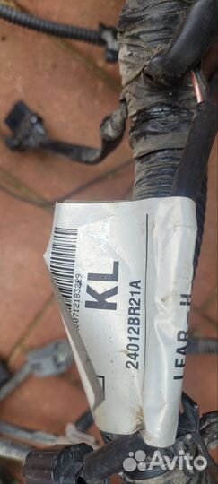 Проводка nissan qashqai +2 2012г