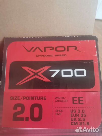 Хоккейные коньки bauer vapor