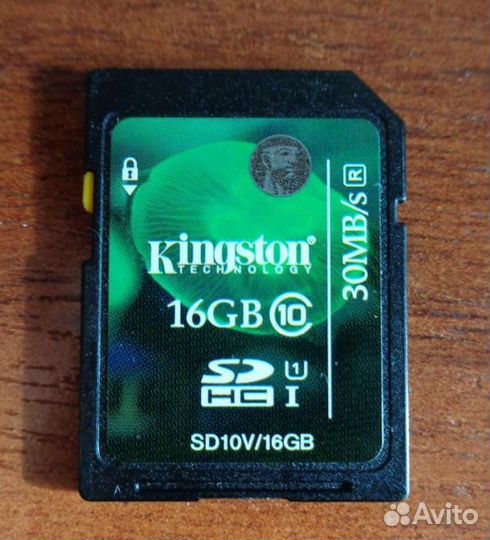 Карта памяти 16gb kingston sdhc 16gb