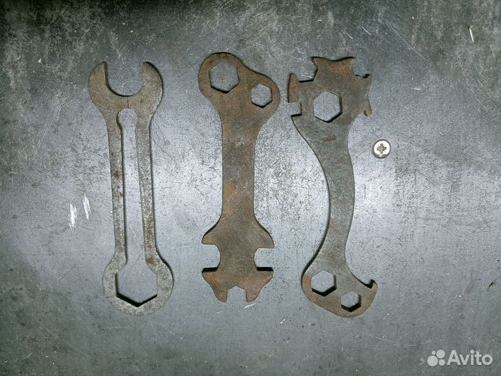 Ключи с набора с зип советских велосипедов