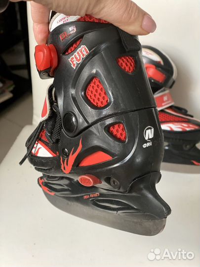 Коньки раздвижные р. 27-30