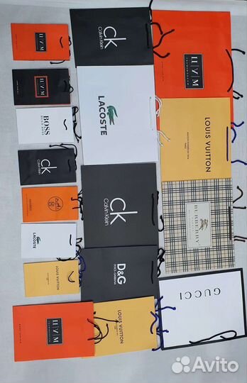 Брендовые пакеты Gucci Ck D&G Lacoste Цум Armani