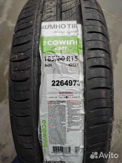 Kumho Ecowing ES01 KH27 185/60 R15 84H