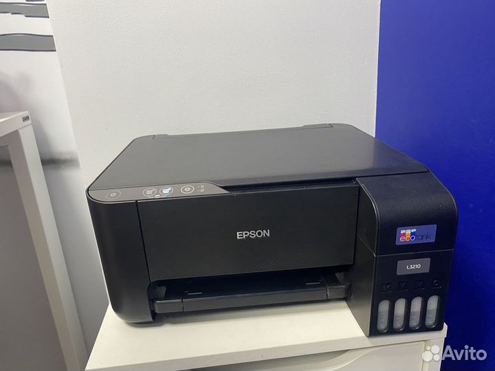 Мфу струйный Epson EcoTank L3210 цветная печать