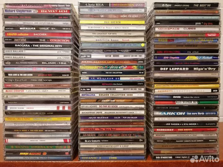CD диски с зарубежной музыкой