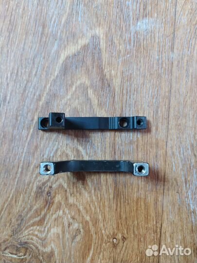 Комплект роторов tektro 180 и адаптеров 180