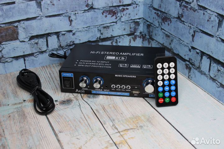 Hi-Fi стерео усилитель звука AK35, Вт