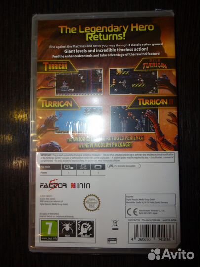 Turrican Flashback (Nintendo Switch)