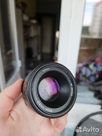 Объектив Nikon 50mm f/1.8G AF-S Nikkor