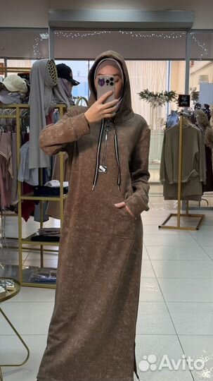 Платье худи