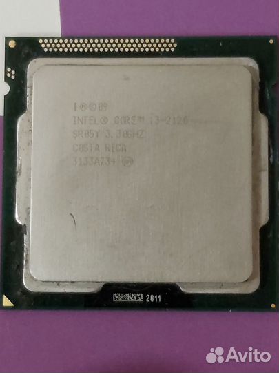 Процессор intel core i3-2120 сокет 1155
