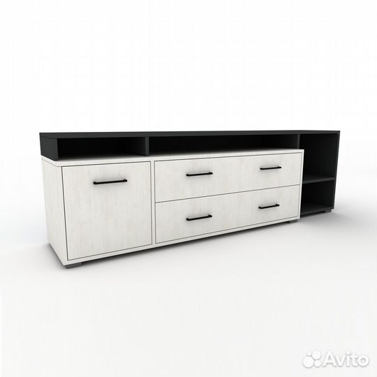 Тв-тумба Кеге-951oj антрацит под тв телевизор