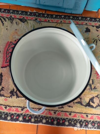 Эмалированный посуда бу