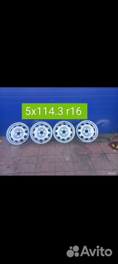 Литые диски r16 5x114.3 renault