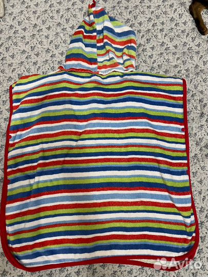 Полотенце - пончо детское до 7 лет 2 штуки