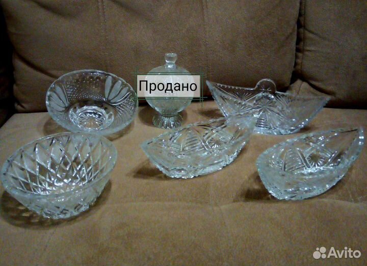 Хрусталь советских времен