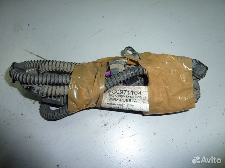 Volkswagen Jetta 6 электропроводка двери