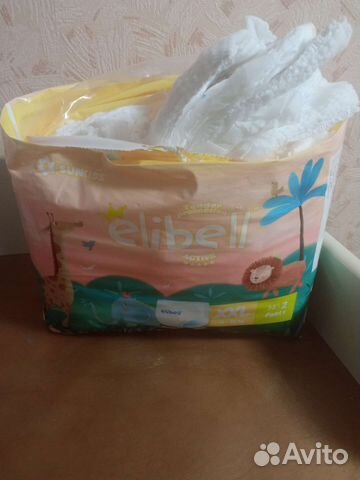 Памперсы детские трусики 6