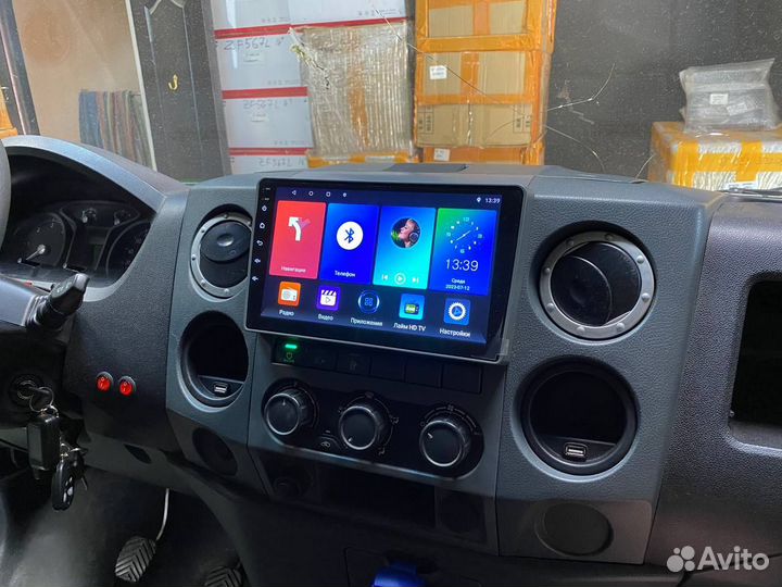 Android магнитола для Газель Некст Next есть Teyes