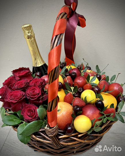 Фруктовый букет, фруктовая корзина