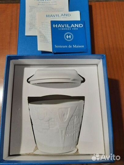 Фарфоровый подсвечник