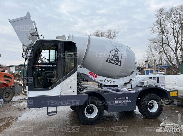 Автобетоносмеситель BUILDER CM2.5, 2024