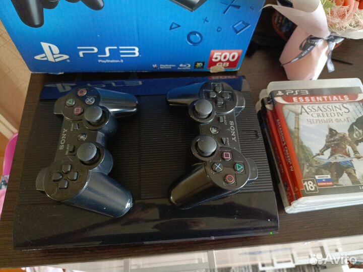 Sony playstation 3 super slim 500gb прошитая