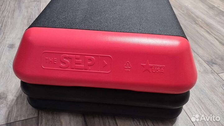 Степ-платформа The step original (красно-черная)