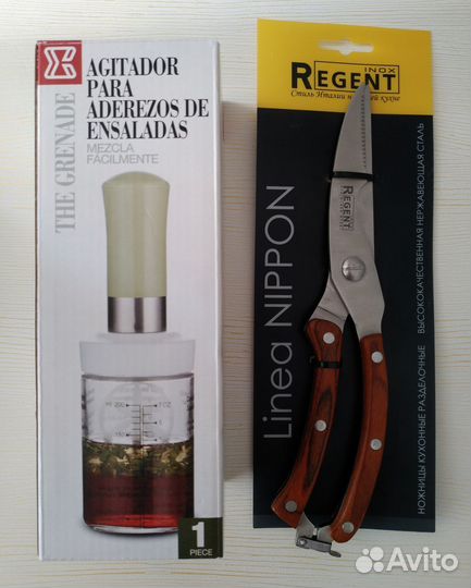 Шейкер для соусов Sinoglass. Ножницы Regent